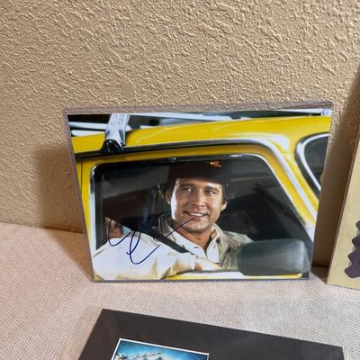 Chevy Chase Autographs with COA's