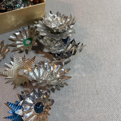 Aluminum Ornaments and Candle Bases