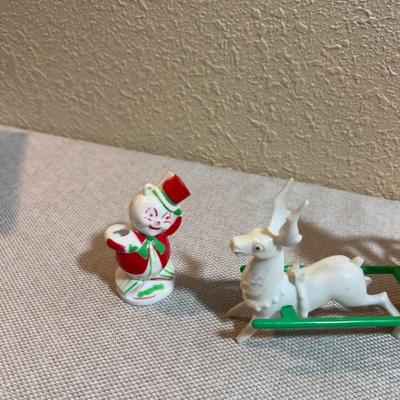 Plastic COLLECTIBLE Ornaments 1960's to 1970's
