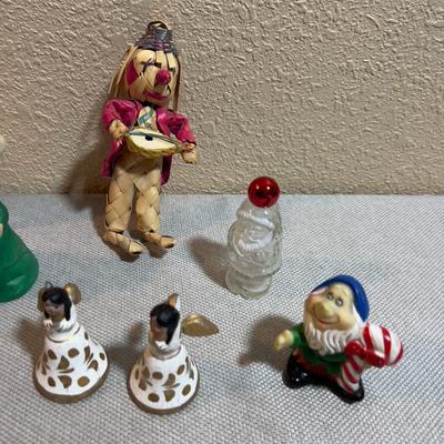 Ceramic, Wood, Glass Holiday VINTAGE Figurines