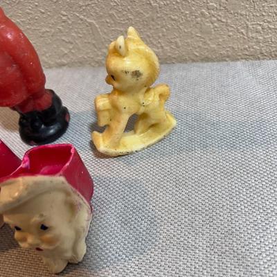 Wax Candles, Figurines with a Wax Santas