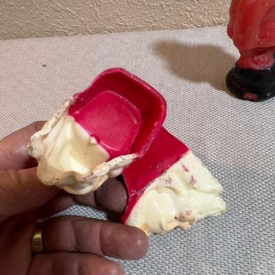 Wax Candles, Figurines with a Wax Santas