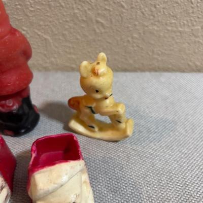 Wax Candles, Figurines with a Wax Santas