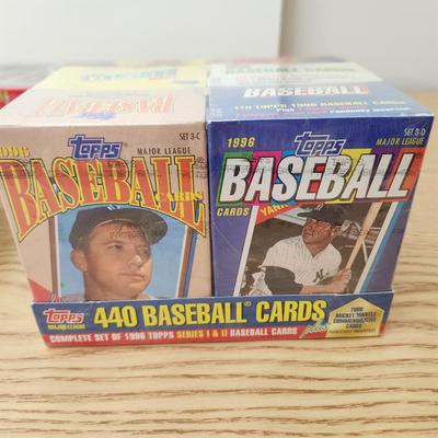 Topps 1994 1995 1996 1997 1998 Sealed Boxes Baseball Cards