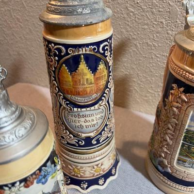 Collection of Beer Steins