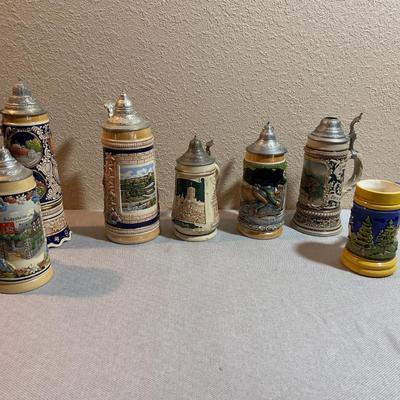 Collection of Beer Steins