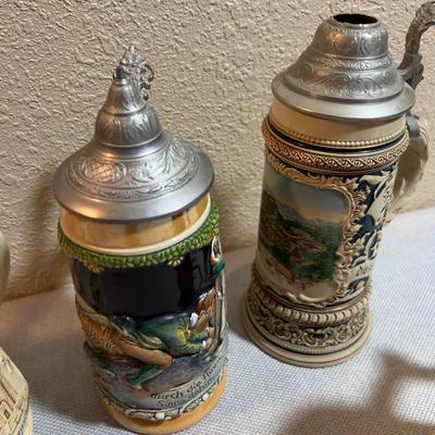 Collection of Beer Steins