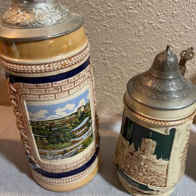 Collection of Beer Steins