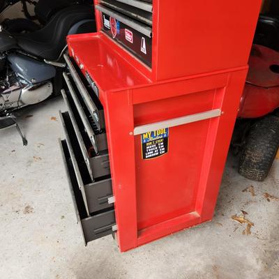 3 Craftsman Rolling Tool Cabinet Chests Stack with Keys