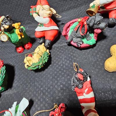 Christmas has gone to the dogs, and cats! All dog and cat ornaments perfect for pet lovers!
