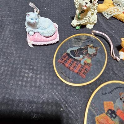 Christmas has gone to the dogs, and cats! All dog and cat ornaments perfect for pet lovers!
