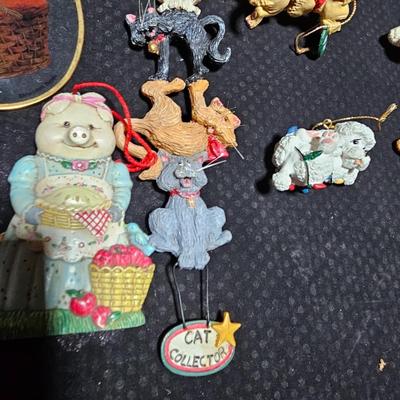 Christmas has gone to the dogs, and cats! All dog and cat ornaments perfect for pet lovers!