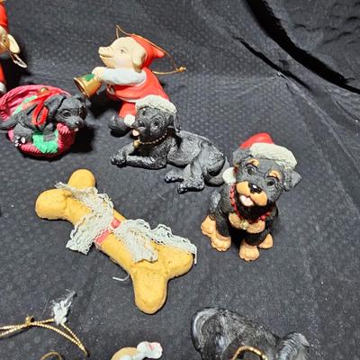 Christmas has gone to the dogs, and cats! All dog and cat ornaments perfect for pet lovers!