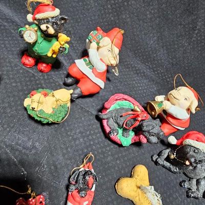 Christmas has gone to the dogs, and cats! All dog and cat ornaments perfect for pet lovers!