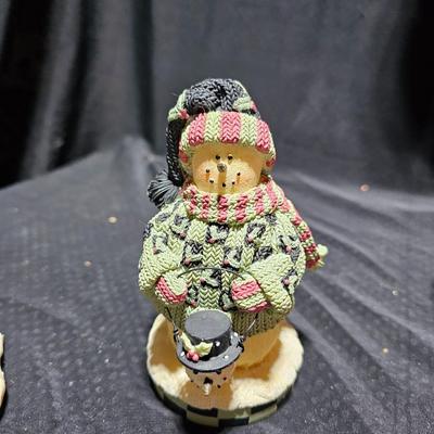 Christmas Snowman collection - glass Ice cycles - Animated snowmen - large basket and more