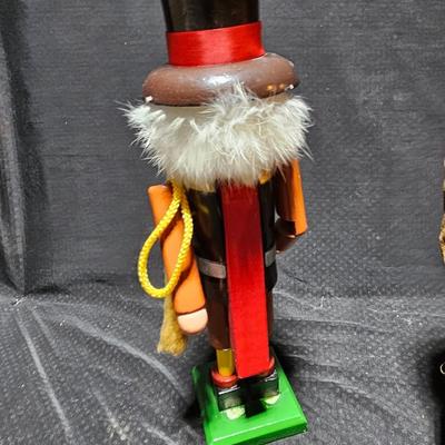 Christmas decorations - Fomers 82-710 nutcracker and a neat hard resin like Santa