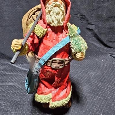 Christmas decorations - Fomers 82-710 nutcracker and a neat hard resin like Santa