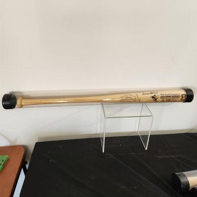 Baltimore Orioles 1966 World Champions Cooperstown Collection Bat Signed by Frank Robinson