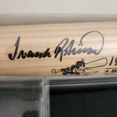 Baltimore Orioles 1966 World Champions Cooperstown Collection Bat Signed by Frank Robinson
