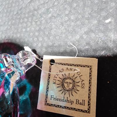 Beautiful Handblown Christmas Tree ornaments, confetti bulbs and a large color changing musical tree