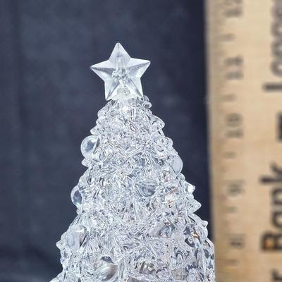 Beautiful Handblown Christmas Tree ornaments, confetti bulbs and a large color changing musical tree