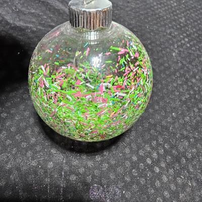 Beautiful Handblown Christmas Tree ornaments, confetti bulbs and a large color changing musical tree