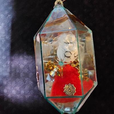 Four excellent Vintage Jewel Bright ornaments