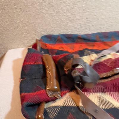 Carpet Bag / Camel Bag / Antique Woven Bag of some sort?