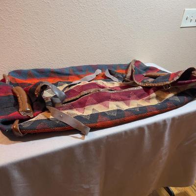 Carpet Bag / Camel Bag / Antique Woven Bag of some sort?