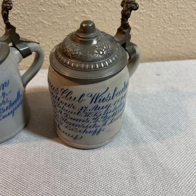 Antique 1894 Tankards or Steins