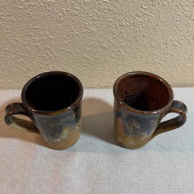 2 Studio Art Pottery Mugs