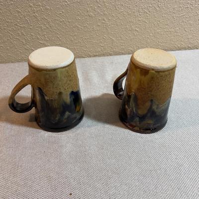 2 Studio Art Pottery Mugs