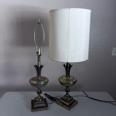 Hollywood Regency Brass Lamps