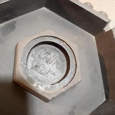 CoCo Joe Tiki Lava from Hawaii Ashtray and Lighter