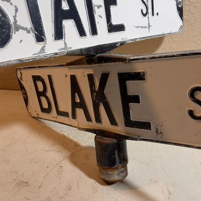 Meet me at State and Blake Street Intersection.