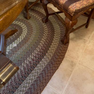 Large Braided Rug