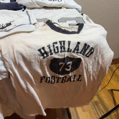 1960's Jerseys, gym clothes etc. HIGHLAND HIGH SCHOOL, SLC UTAH