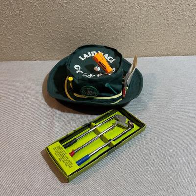 Gag Gift: Golf Hat and Pens