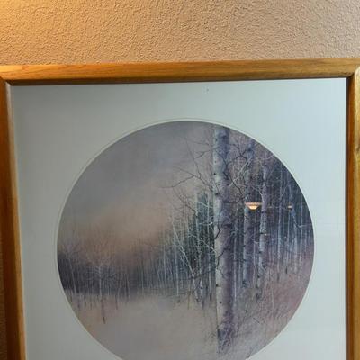 Gary Collins Prints, (3) Framed
