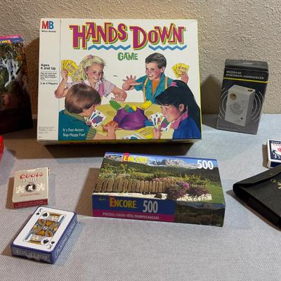 Games, Cards, Puzzles Etc.