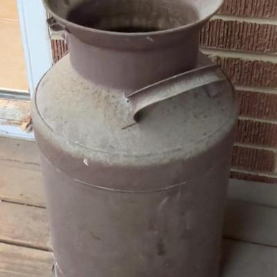 Old Rusty Milk Can