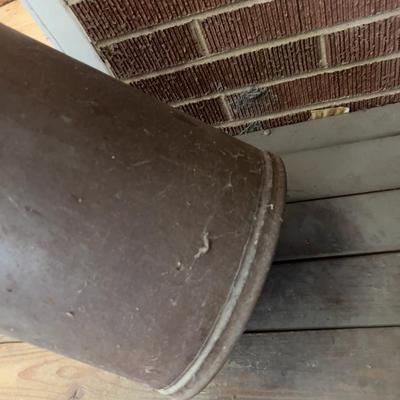 Old Rusty Milk Can