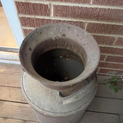 Old Rusty Milk Can