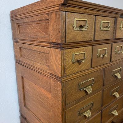 Card Catalog Deak OAK - Awesome Piece!!!!