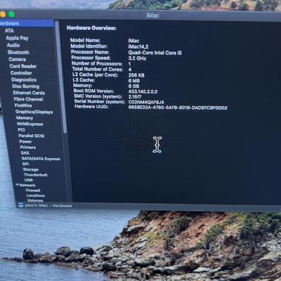 IMAC 14.2 Desk Top Computer