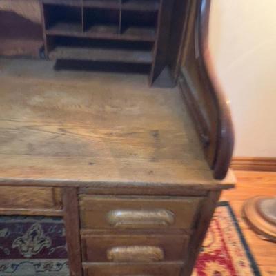 Roll Top Desk, OAK
