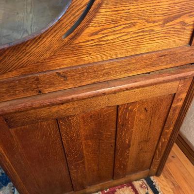 Roll Top Desk, OAK