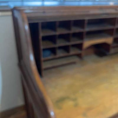 Roll Top Desk, OAK