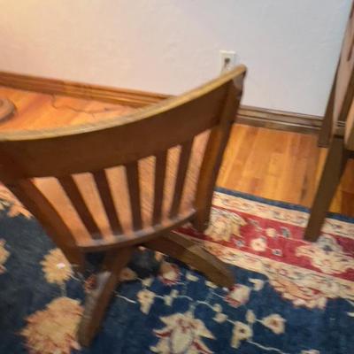 Oak Office Chair