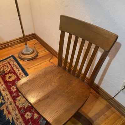 Oak Office Chair